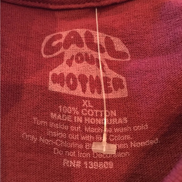 Ouija board short sleeve maroon T-shirt.  UNISEX NWOT. Size XL - Picture 5 of 5